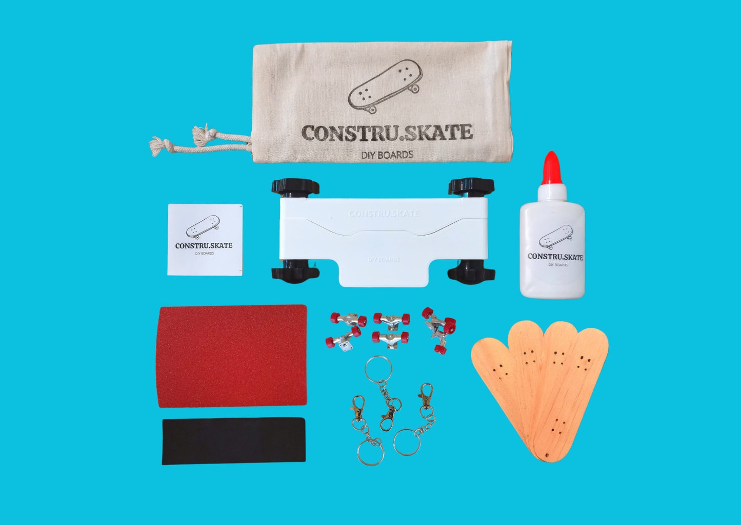 Kit DIY Fingerboard – ¡Crea tu propia mini tabla de skate!