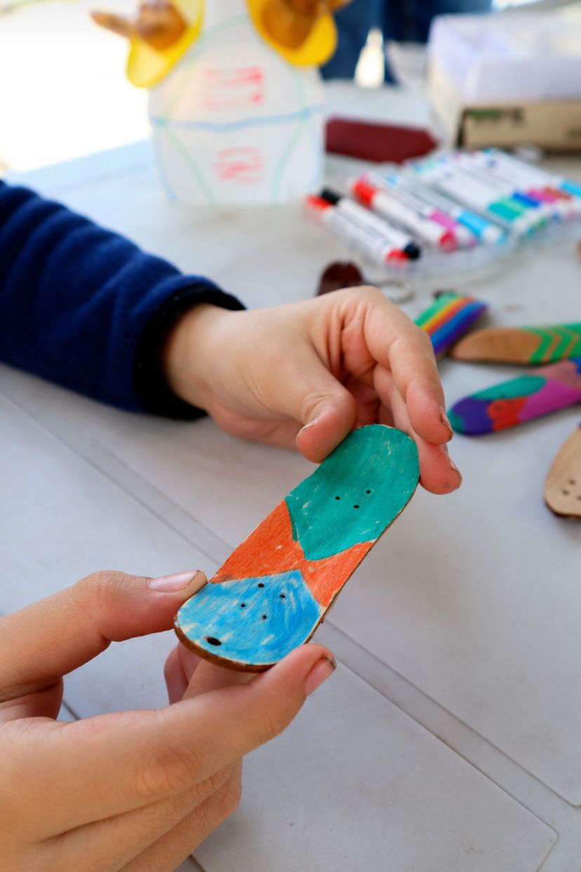 Kit Pintura – ¡Decora tu mini tabla de skate!