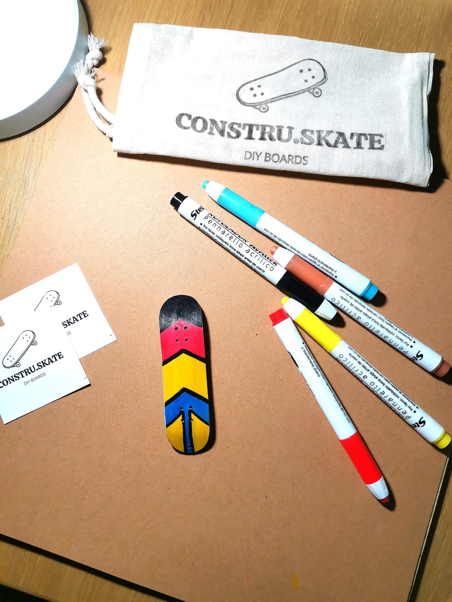 Kit DIY Fingerboard – ¡Crea tu propia mini tabla de skate!